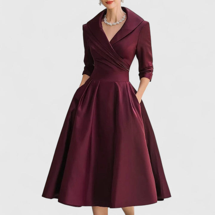 MARY | Elegant Midi Dress