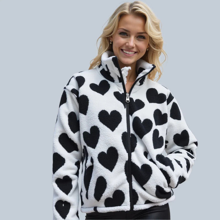 JORDAN | Reversible Heart Jacket