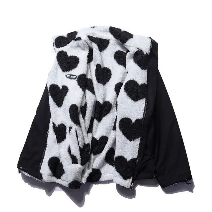 JORDAN | Reversible Heart Jacket