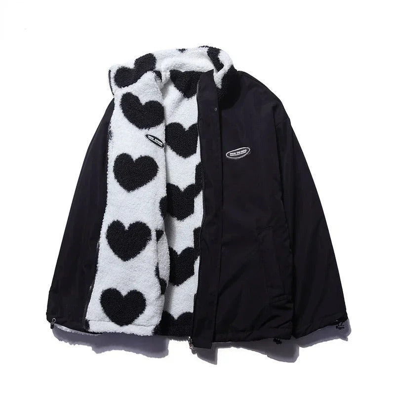 JORDAN | Reversible Heart Jacket