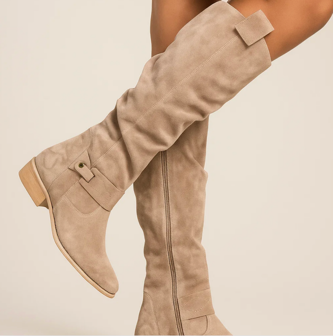 AMY | Elegant Suede Boots