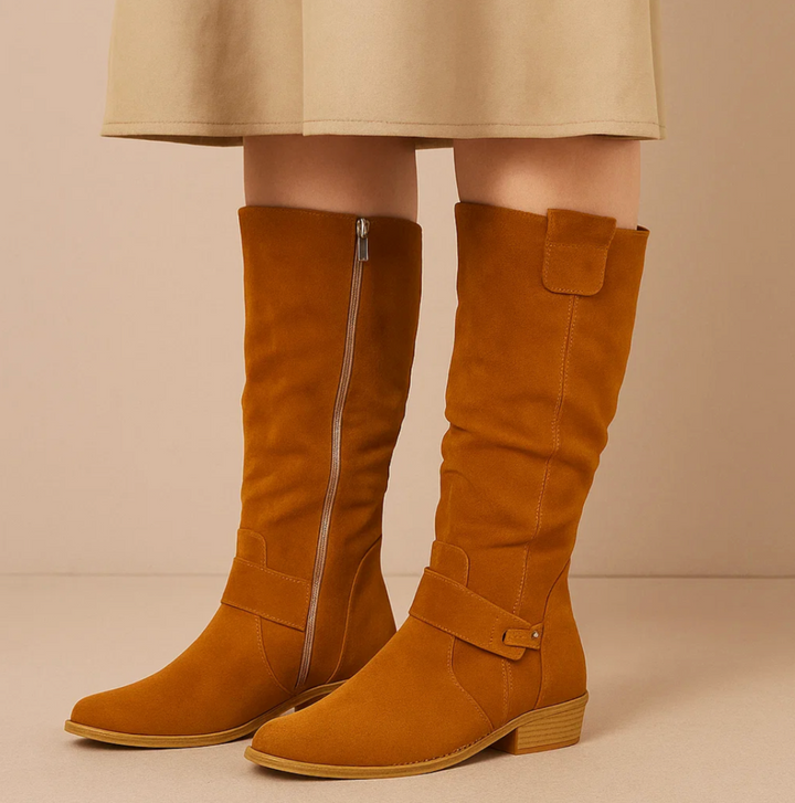 AMY | Elegant Suede Boots
