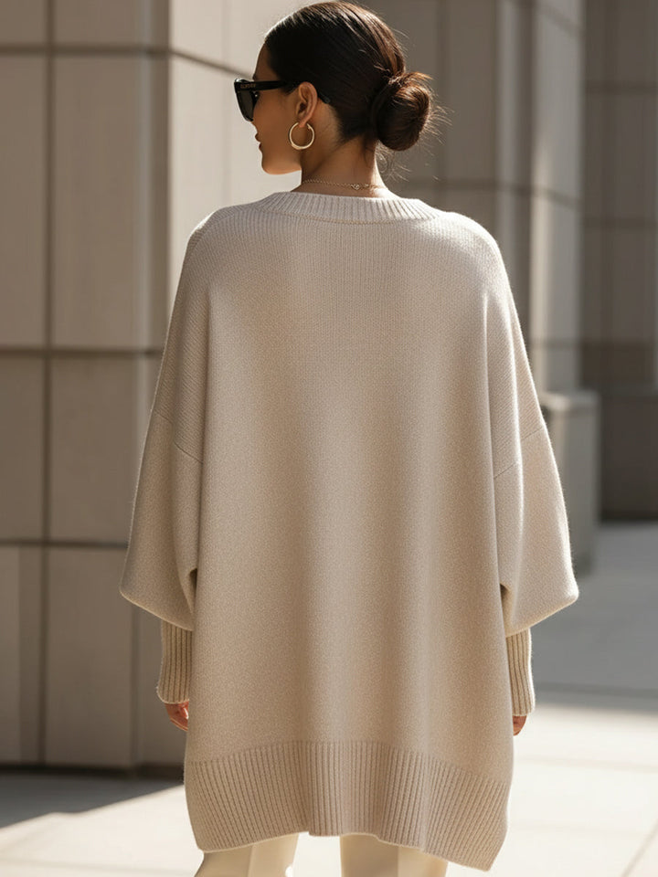 Sophie – Effortless Elegance Oversized Poncho