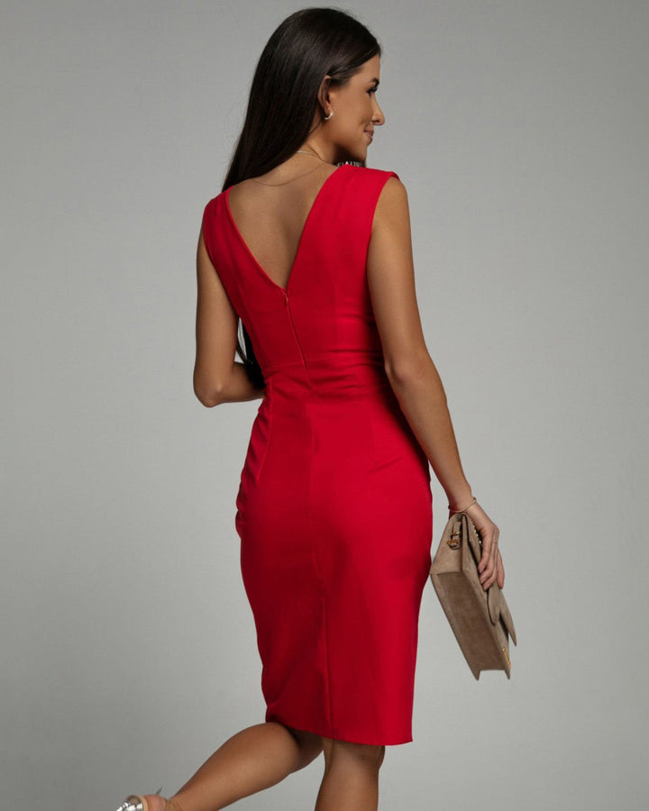 Women's Elegant Dress with Slit