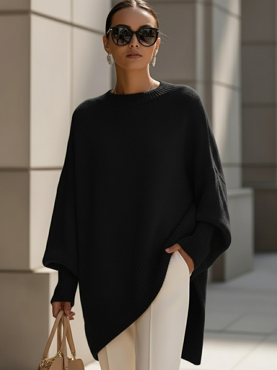 Sophie – Effortless Elegance Oversized Poncho