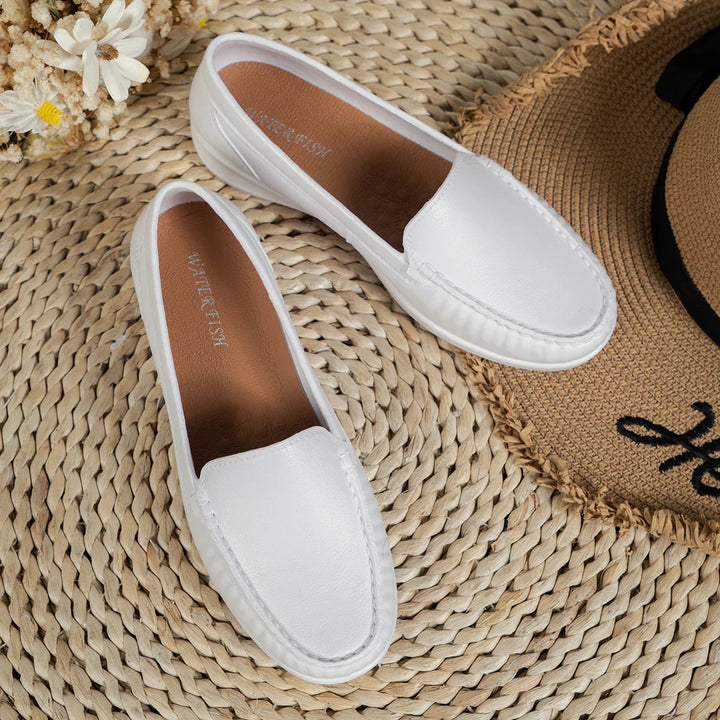 Women's Slip-On Comfort Shoes with Non-Slip Thick Sole