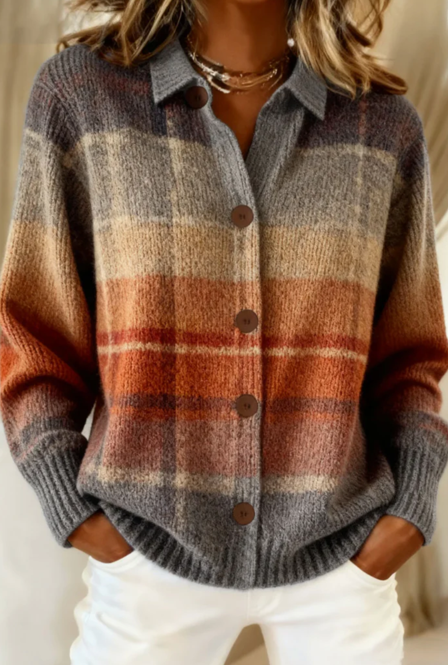 Lilia | Cozy Long Sleeve Cardigan