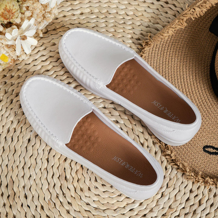 Women's Slip-On Comfort Shoes with Non-Slip Thick Sole