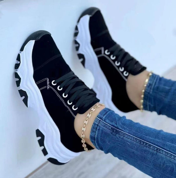 Women's Orthopedic Sport Sneakers with Chunky Sole
