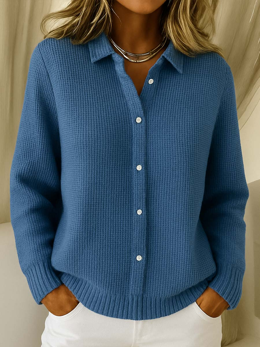 Sarah | Classic Knit Button Cardigan