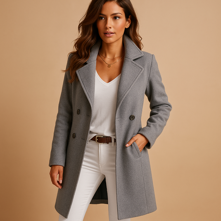 Mandy – Classic wool coat