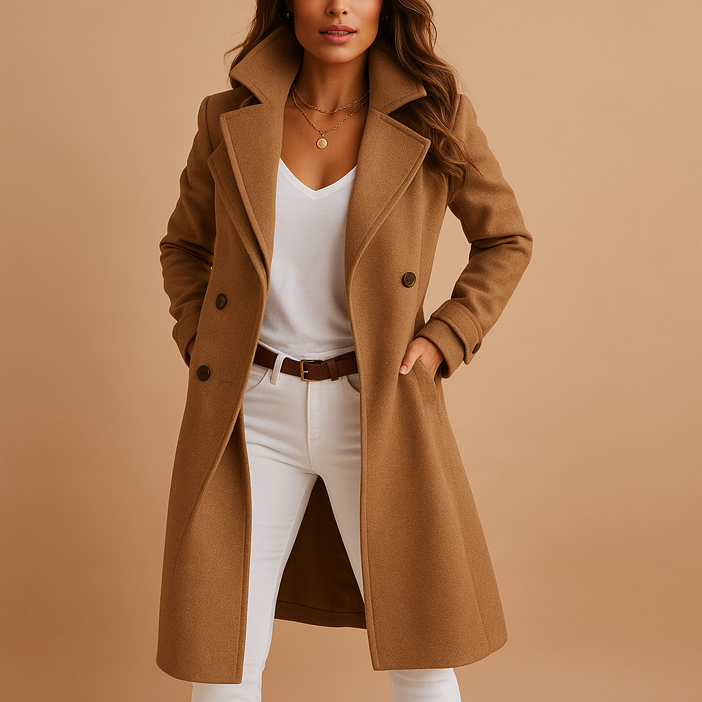 Mandy – Classic wool coat