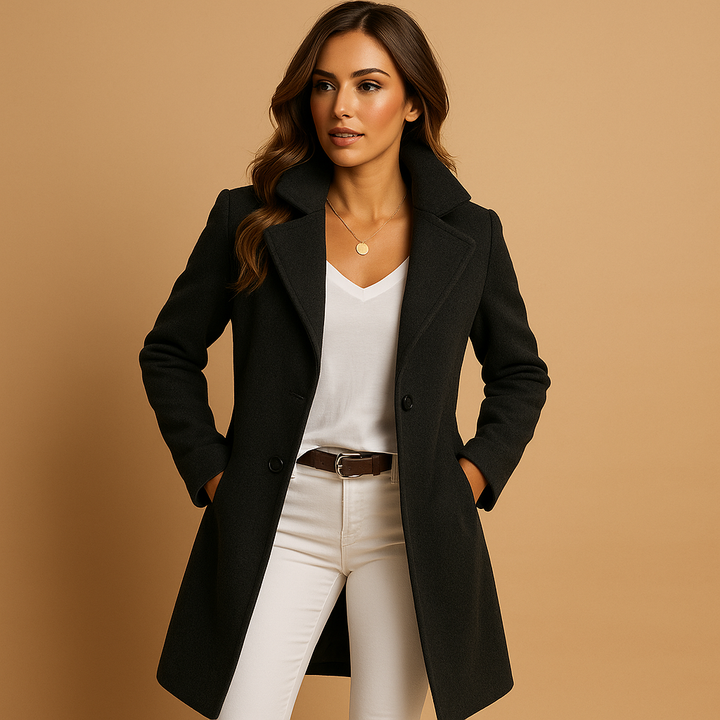 Mandy – Classic wool coat